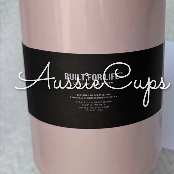 Pink Parfait Pearlescent 40oz Stanley OG - rare, Light pink with shimmer - Picture 2 of 3